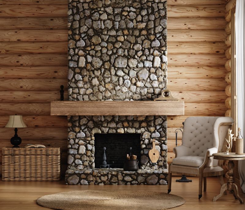 Wood Mantel Staining